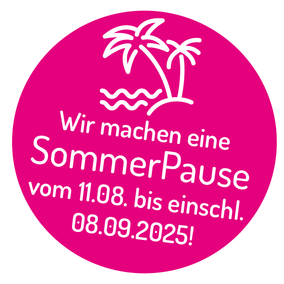 Sommerpause vom 11.8.-8.9.2025