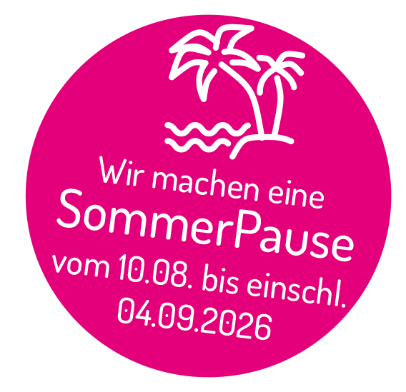 Sommerpause vom 11.8.-8.9.2025